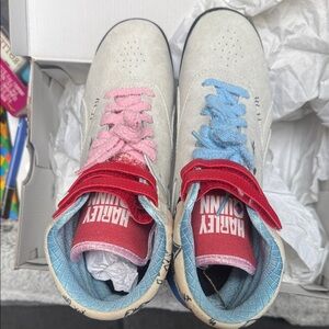 Harley Quinn X Reebok high tops with extras